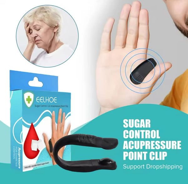 Reduce Inflammation Pressure Acupressure Relieve Fatigue Prostatitis Pain Headache Blood Circulation Point Clip Kidney Care.